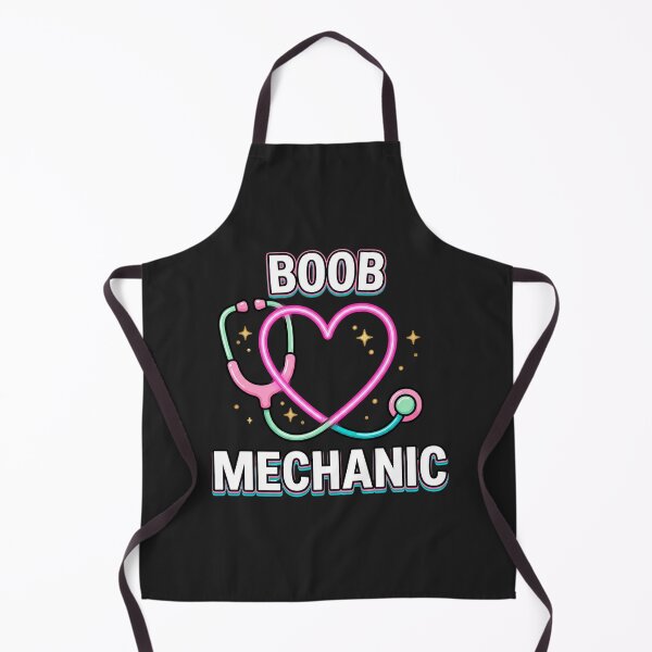 Item preview, Boob Mechanic Funny Nurse Lactation Consultant designed and sold by Lucysthoughts.