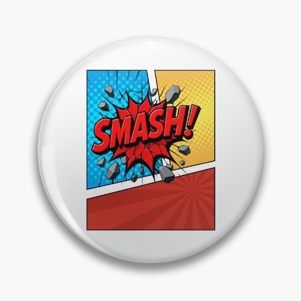 Item preview, SMASH! Retro Comic Impact Pop Art Souvenire designed and sold by CleanDecor.