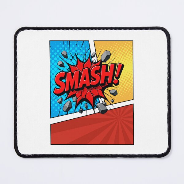 Item preview, SMASH! Retro Comic Impact Pop Art Souvenire designed and sold by CleanDecor.
