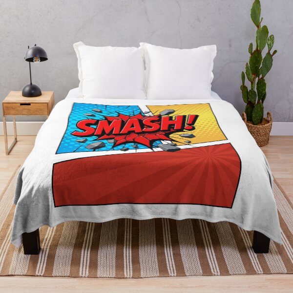 Item preview, SMASH! Retro Comic Impact Pop Art Souvenire designed and sold by CleanDecor.