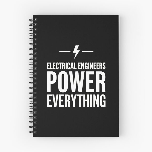 Item preview, Electrical Engineers Power Everything Lightning Bolt Minimalist designed and sold by Amr Darwish Graphic designer.