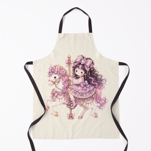 Item preview, Coquette Carousel Pony Princess | Kawaii Pastel Goth Lolita Horse designed and sold by looplandger.