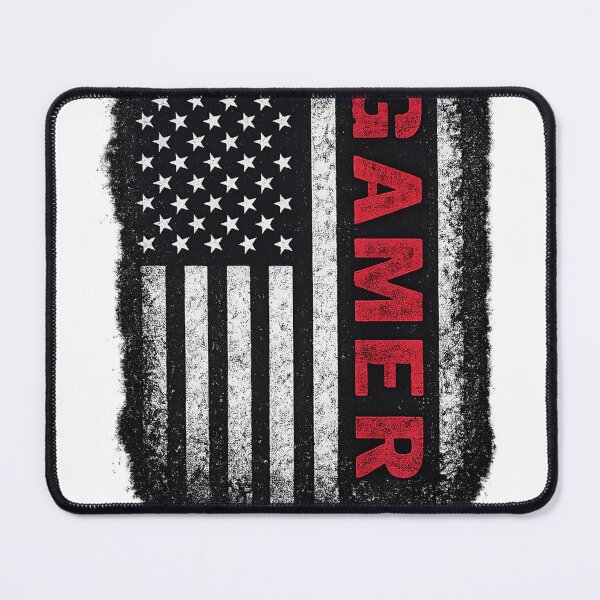 Item preview, American Gamer Flag Vintage Distressed USA Gaming Patriotic T-Shirt designed and sold by mansourhamid.