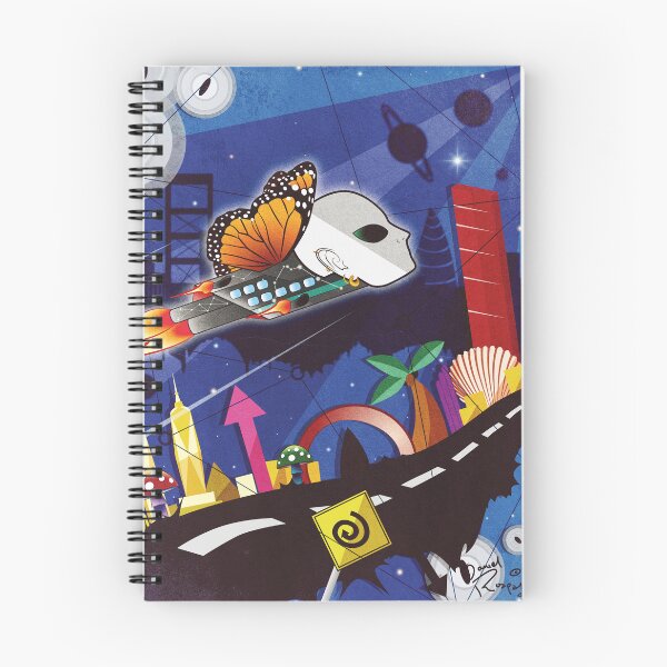 Item preview, Surreal Space Traveler Poster designed and sold by danielrospad.