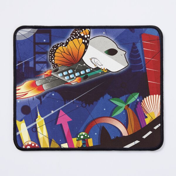 Item preview, Surreal Space Traveler Poster designed and sold by danielrospad.