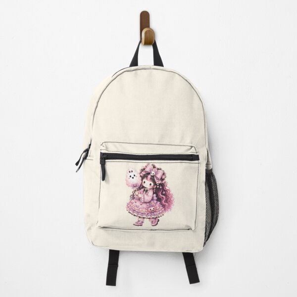 Item preview, Kawaii Cotton Candy Ghost Princess | Coquette Pastel Goth Halloween Girl designed and sold by looplandger.