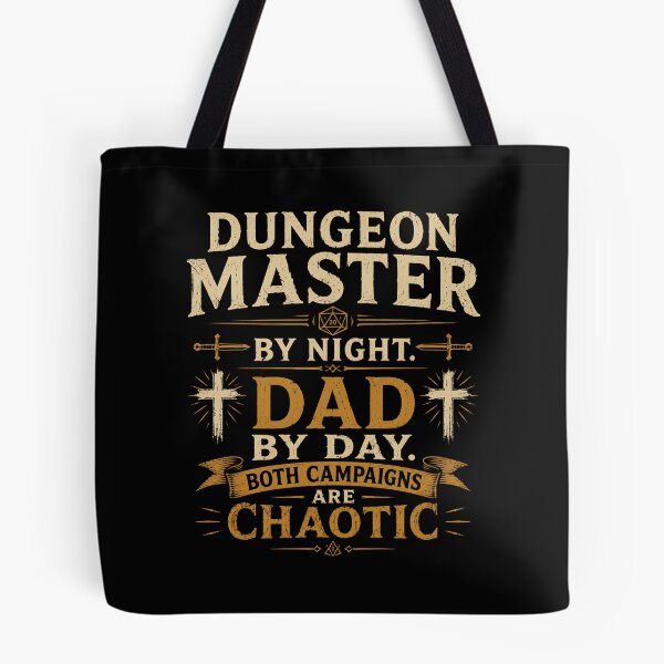 Item preview, Dungeon Master By Night Dad By Day RPG Father Gift designed and sold by Faith Level Up.