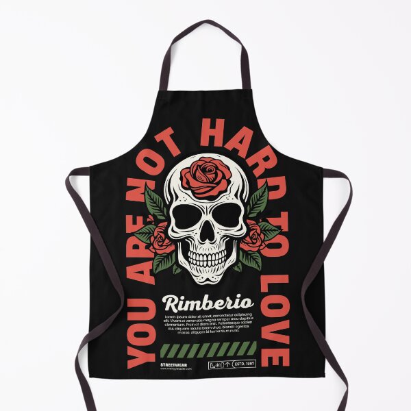 Item preview, You Are Not Hard to Love Skull Rose Vintage Retro designed and sold by GoGreenlove.