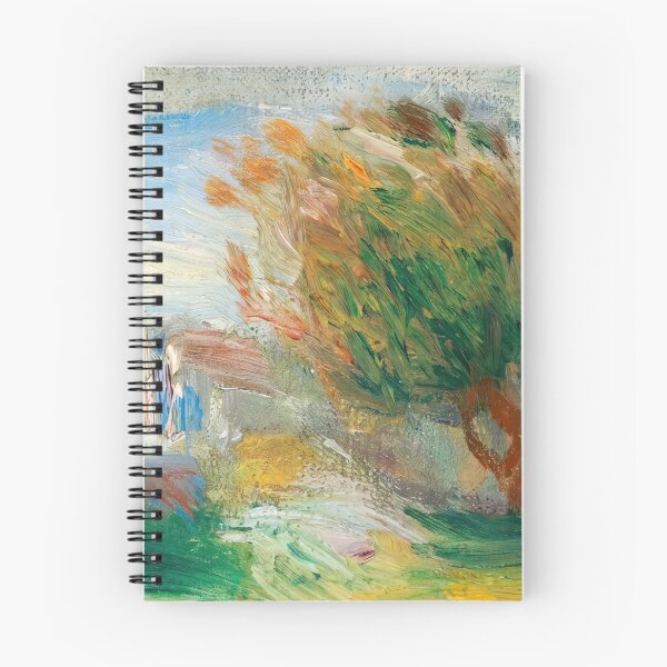 Item preview, Impressionist Garden Landscape With Trees designed and sold by artofuniverse.