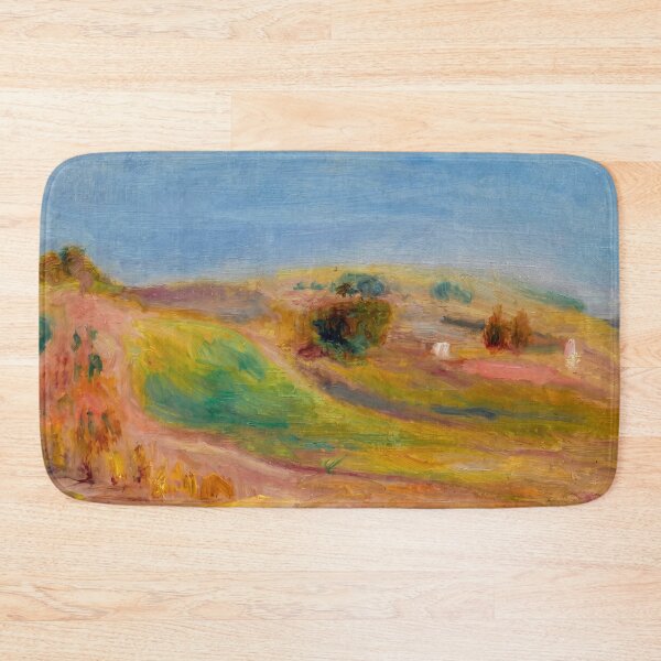 Item preview, Sunlit Countryside Hills Under Blue Sky designed and sold by artofuniverse.