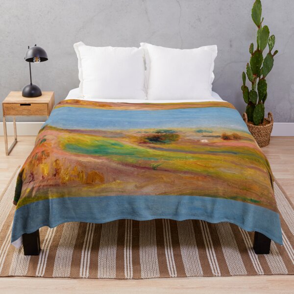 Item preview, Sunlit Countryside Hills Under Blue Sky designed and sold by artofuniverse.