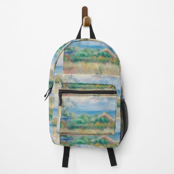 Item preview, Sunlit Coastal Landscape with Sailboats designed and sold by artofuniverse.