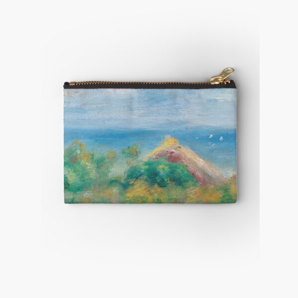 Item preview, Sunlit Coastal Landscape with Sailboats designed and sold by artofuniverse.