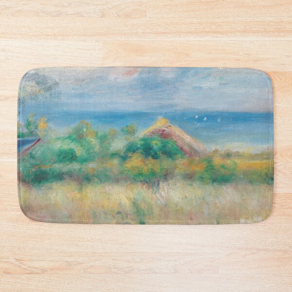 Item preview, Sunlit Coastal Landscape with Sailboats designed and sold by artofuniverse.