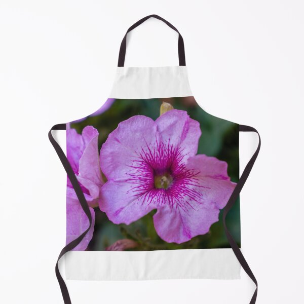 Item preview, Pink Petunia Close-Up Bloom With Veined Center in Garden Macro Floral Portrait designed and sold by Nmallia.