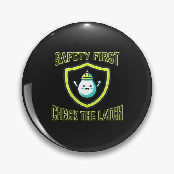 Item preview, Safety First Check The Latch Funny Nurse designed and sold by Lucysthoughts.