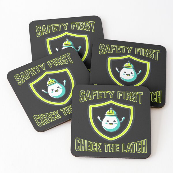Item preview, Safety First Check The Latch Funny Nurse designed and sold by Lucysthoughts.