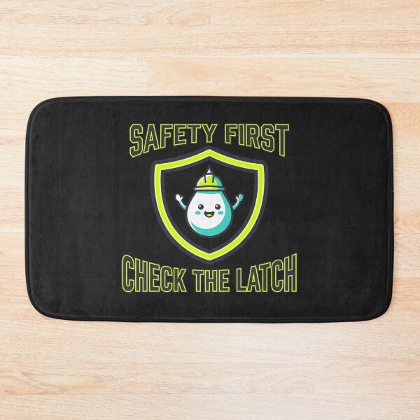 Item preview, Safety First Check The Latch Funny Nurse designed and sold by Lucysthoughts.