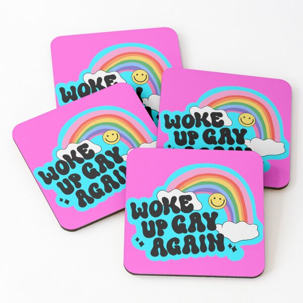 Item preview, Woke Up Gay Again designed and sold by Raincow.