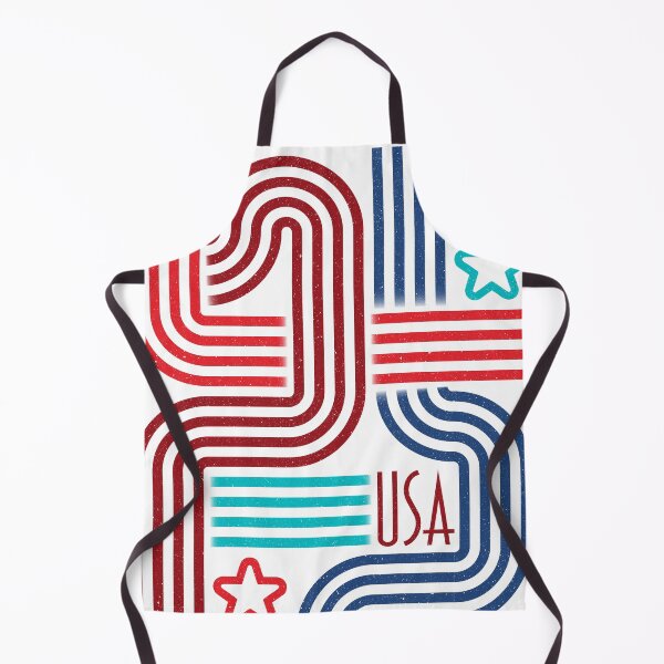 Item preview, USA - Deco Stripes - America's 250th Anniversary designed and sold by Holly Norine Design.