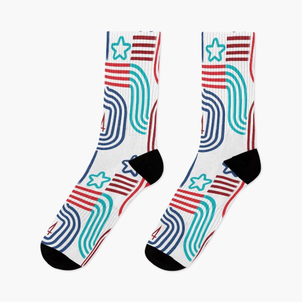 Item preview, USA - Deco Stripes - America's 250th Anniversary designed and sold by Holly Norine Design.