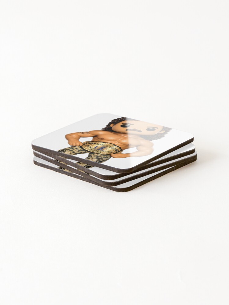 Thumbnail 4 of 5, Coasters (Set of 4), Rick Rude Pop designed and sold by Johncollings33.
