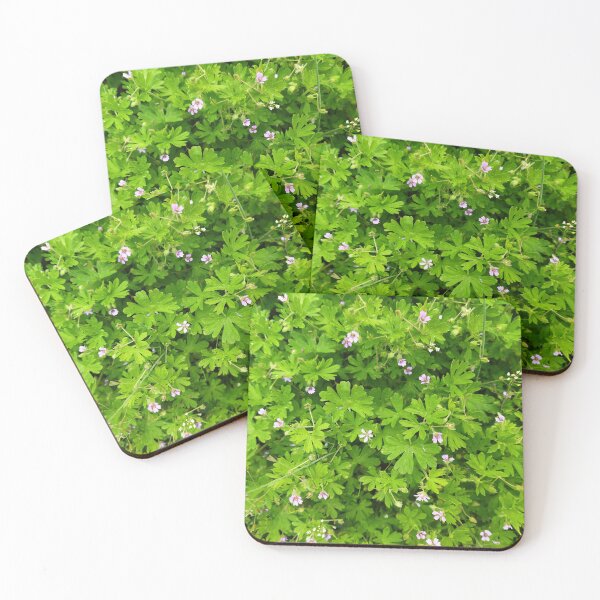 Item preview, Wild Pink Geranium Flowers in Green Grass – Nature Photography designed and sold by Sky-99.