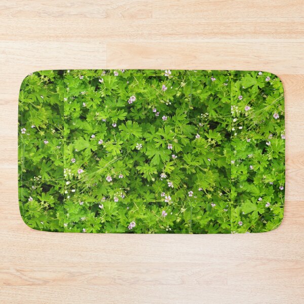 Item preview, Wild Pink Geranium Flowers in Green Grass – Nature Photography designed and sold by Sky-99.