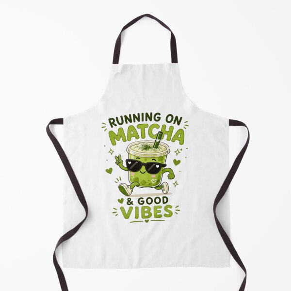 Item preview, Running on Matcha and Good Vibes Funny Matcha Lover Gift designed and sold by INVITOARTE.