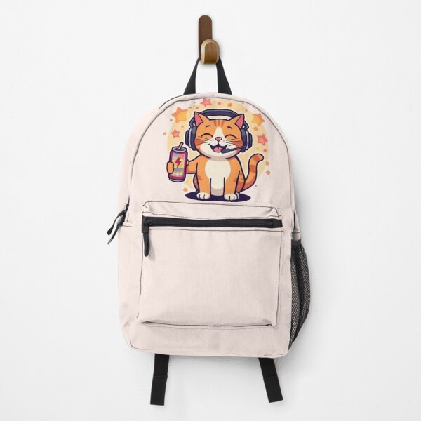 Item preview, Cat Powered Gaming Sticker designed and sold by Stylestickers55.
