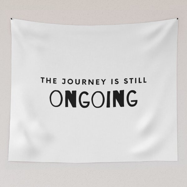 Item preview, The journey is still ongoing designed and sold by ArtistTejal.