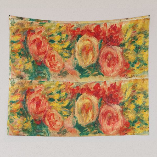 Item preview, Impressionist Roses In Warm Bloom designed and sold by artofuniverse.