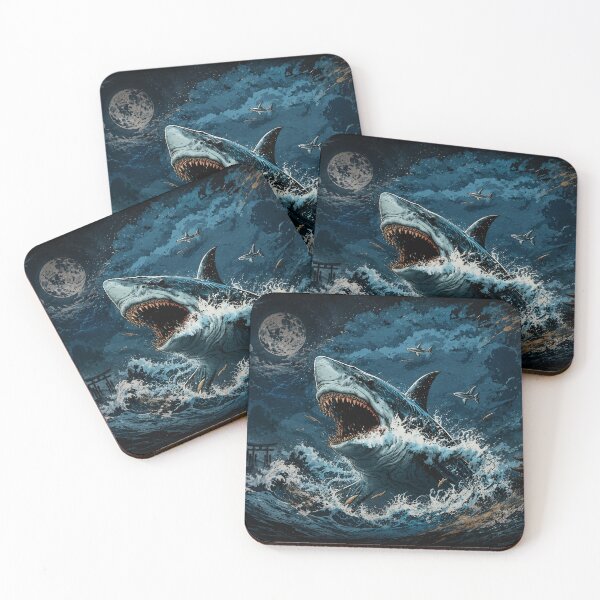 Item preview, Shark Predator of the Deep designed and sold by Fei Long Design Hub.