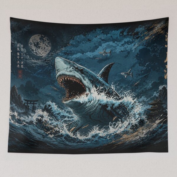 Item preview, Shark Predator of the Deep designed and sold by Fei Long Design Hub.
