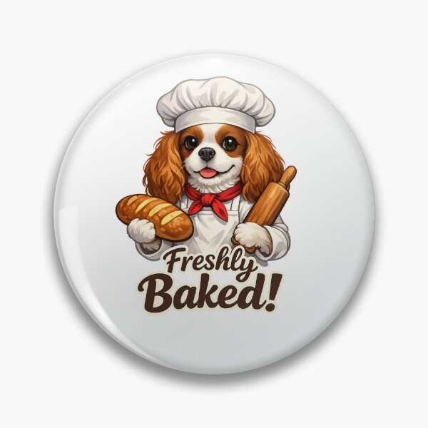 Item preview, Baking Fun Blenheim Cavalier designed and sold by SpottyRainbow.