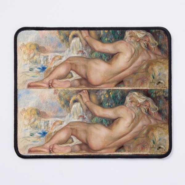 Item preview, Reclining River God by a Waterfall designed and sold by artofuniverse.