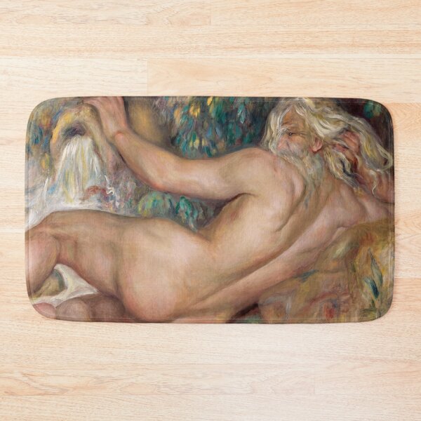 Item preview, Reclining River God by a Waterfall designed and sold by artofuniverse.