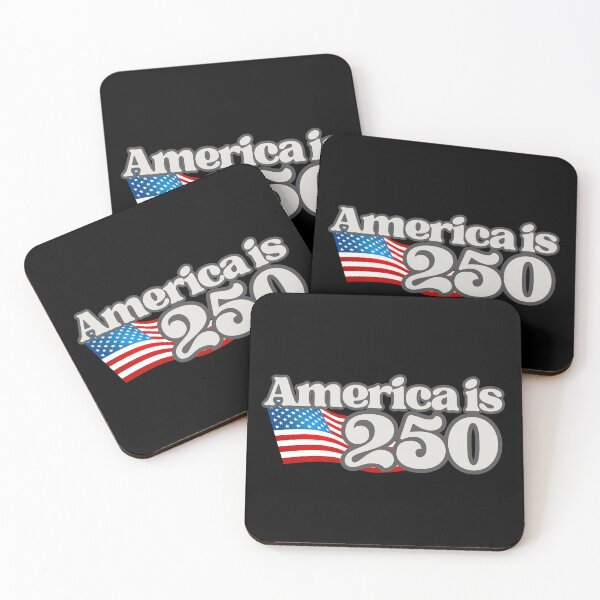 Item preview, America Is 250 Waving USA Flag Design — Patriotic 250th Anniversary Celebration Graphic designed and sold by GFamilyC.