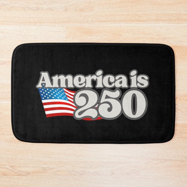 Item preview, America Is 250 Waving USA Flag Design — Patriotic 250th Anniversary Celebration Graphic designed and sold by GFamilyC.
