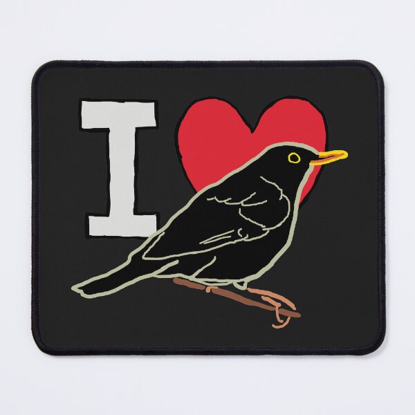 Item preview, I Love Blackbirds designed and sold by Mark-Ewbie.