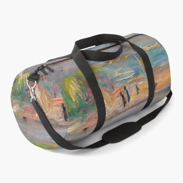 Item preview, Sunlit Mediterranean Coast With Cypress designed and sold by artofuniverse.