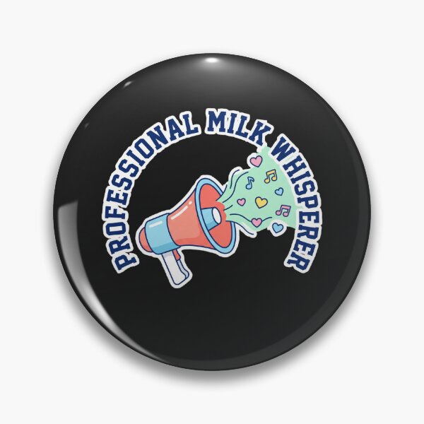 Item preview, Professional Milk Whisperer Funny Nurse designed and sold by Lucysthoughts.