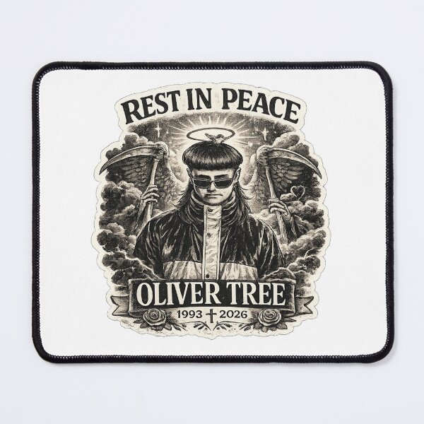 Item preview, Oliver Tree Rest In Peace RIP 1993 2026 Sticker designed and sold by Devendra009.
