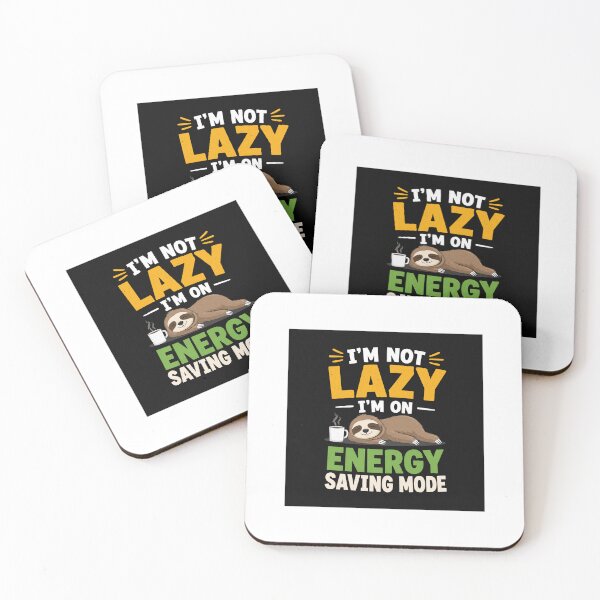 Item preview, Lazy Sloth Coffee Lover Design designed and sold by SamJane23.