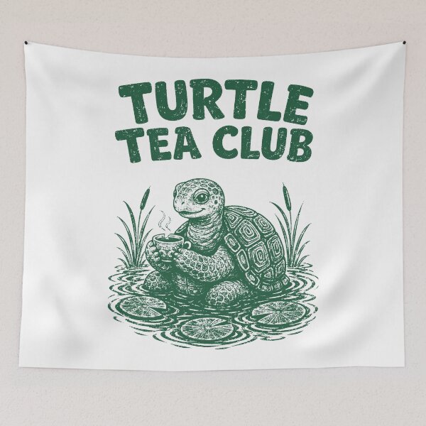 Item preview, Turtle Tea Club designed and sold by ChocoMellowCo.