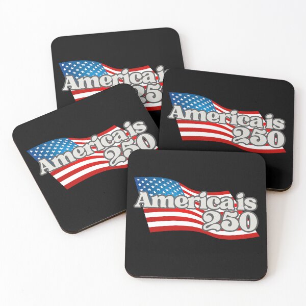 Item preview, America Is 250 Waving USA Flag — Patriotic 250th Anniversary Celebration Graphic designed and sold by GFamilyC.