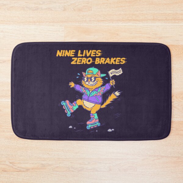 Item preview, Rollerblading Cat 90s Retro  For Skater Cat Lovers designed and sold by roarsomethings.