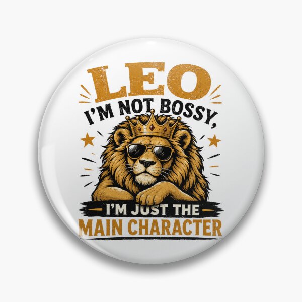 Item preview, Funny Leo Zodiac Shirt – I’m Not Bossy, I’m Just The Main Character – Leo Astrology Gift designed and sold by Thehatinthecat.