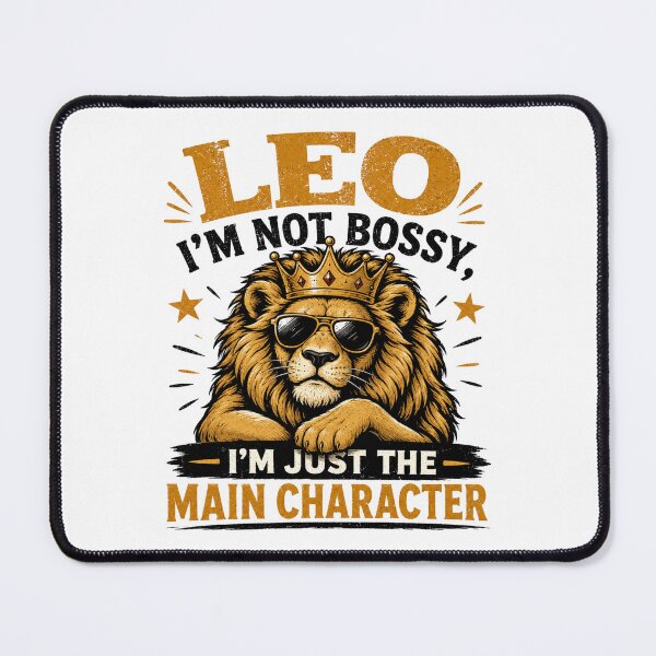 Item preview, Funny Leo Zodiac Shirt – I’m Not Bossy, I’m Just The Main Character – Leo Astrology Gift designed and sold by Thehatinthecat.