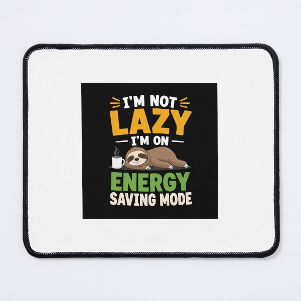 Item preview, Lazy Sloth Coffee Lover Design designed and sold by SamJane23.